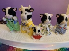 sylvanian families friesian cow family for sale sylvanian families friesian cow family for sale DUDLEY