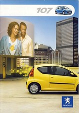 Peugeot 107 02 / 2006 catalogue brochure polonais rare na sprzedaż  PL