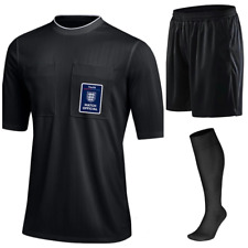 Kit de árbitro de futebol: Jersey + shorts + meias + emblema County ou FA - RefsTech comprar usado  Enviando para Brazil