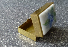Metall pillendose alt gebraucht kaufen  Pforzheim