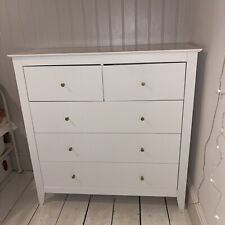 White chest drawers for sale  WORCESTER