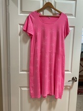 Vestido de algodão FRESH PRODUCT Cosmos rosa $75 Starfish Sadie Jersey novo com etiquetas tamanho grande comprar usado  Enviando para Brazil