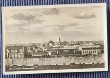 Łódź - Litzmannstadt Śląsk, widok ogólny za murami miejskimi, lata 30. na sprzedaż  Wysyłka do Poland