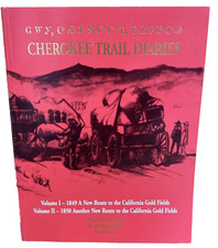 Cherokee Trail Diaries Volume I-II Route to California Gold Fields Paperback comprar usado  Enviando para Brazil