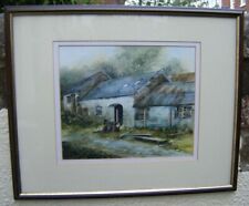 Vintage painting farmyard for sale  TELFORD