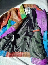 Bunte lederuniform lederjacke gebraucht kaufen  Recklinghausen