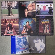 Assorted laserdiscs block for sale  UK