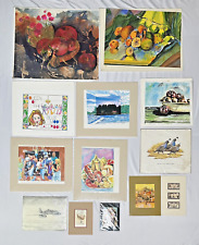 Lot vtg watercolors for sale  North Hollywood