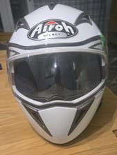 Airoh white motorbike for sale  WALTHAM CROSS