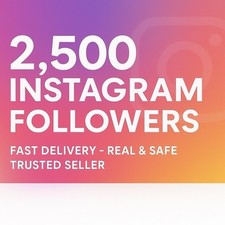 2.500 instagram follow usato  Spedire a Italy