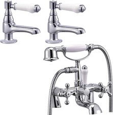 Traditional bathroom bath for sale  LUTON