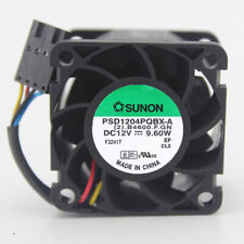 Ventilador SUNON PSD1204PQBX-A 40*40*28mm 4 pinos 4cm 9.6W 12V, usado comprar usado  Enviando para Brazil