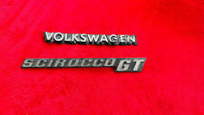 Scirocco schriftzug typenzeich gebraucht kaufen  Holzgerlingen