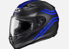 Capacete HJC i10 Strix preto/azul tamanho M 06/22 10117475 0810363205 comprar usado  Enviando para Brazil