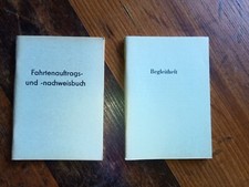 Volkspolizei blanko fahrtenauf gebraucht kaufen  Berlin