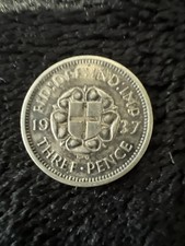 1937 three pence for sale  DUKINFIELD