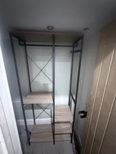 Open wardrobe hanging for sale  HODDESDON