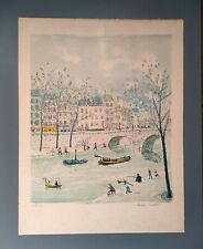 Claude tabet lithographie d'occasion  Pont-Sainte-Marie