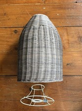 Rattan lampshade bulb for sale  BARNET