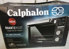 Usado, Forno de bancada térmico quartzo Calphalon, aço inoxidável escuro comprar usado  Enviando para Brazil