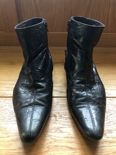 Mens black pointed for sale  BIRMINGHAM