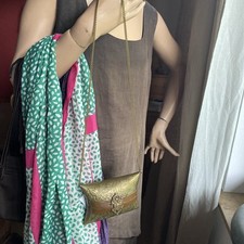 Abendtasche vintage messing gebraucht kaufen  Bad Münstereifel