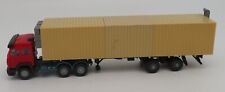 WIKING Ho 1/87 caminhão Iveco conjunto de reboque médio contêineres refrigerados comprar usado  Enviando para Brazil