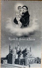 Cartolina santino padova usato  Treviso Bresciano