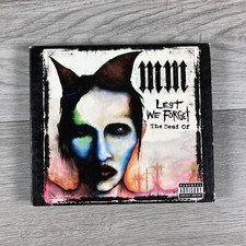 Lest We Forget The Best of Marilyn Manson CD DVD Digipack 2004 Interscópio comprar usado  Enviando para Brazil