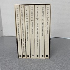The Chronicles of Narnia 7-Book Box Set (Paperback, 1994) by C. S. Lewis 50th comprar usado  Enviando para Brazil
