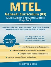 Mtel general curriculum for sale  North Smithfield