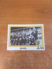 Figurina Calciatori PELE' Sq. BRASILE 1958 N.19 Ed.PANINI World Cup Argentina 78 comprar usado  Enviando para Brazil