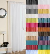 Plain voile curtain for sale  WOODBRIDGE