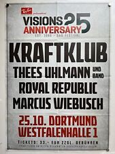 Kraftklub konzertposter rigina gebraucht kaufen  Kaarst