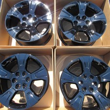 Jantes Chevy Colorado New Gloss pretas 17" conjunto de fábrica fabricante de equipamento original 4 comprar usado  Enviando para Brazil