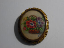 Vintage peinture miniature d'occasion  Binic