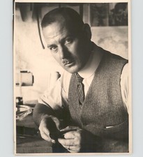 Refletores líquidos INVENTOR Dr Max J Rittrath retrato VINTAGE 1922 foto de imprensa comprar usado  Enviando para Brazil