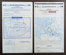 Jeppesen aviation charts for sale  HASTINGS