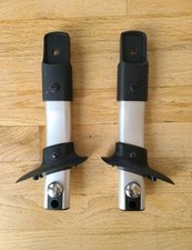 Adaptadores de segundo assento Baby Jogger City Select moldura prata esquerda e direita , usado comprar usado  Enviando para Brazil