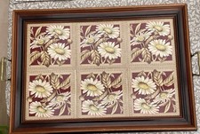 Vintage wooden serving for sale  SWANLEY