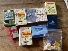 Playing cards dice for sale  LEATHERHEAD