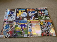 Revista Sonic Super Special lote de 8 edições 1 2 3 4 6 10 12 pôster Archie comprar usado  Enviando para Brazil
