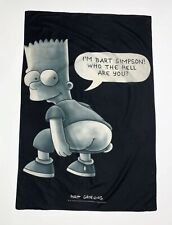 Bart simpson sciarpa usato  Italia