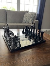 Contemporary marble chess for sale  Charleston