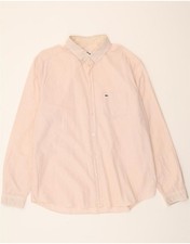 Usado, Camisa masculina slim fit LACOSTE tamanho 46 2XL xadrez rosa algodão CP07 comprar usado  Enviando para Brazil