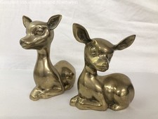 Vintage brass deer for sale  Spokane