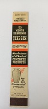 Usado, Lote 470 Kissell Concrete Block Co Johnstown Pa Matchcover comprar usado  Enviando para Brazil
