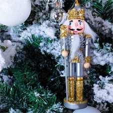 Gold silver nutcracker for sale  RUNCORN