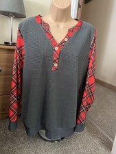 Ladies tartan top for sale  ARDGAY