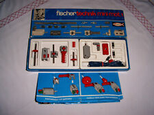 FISCHERTECHNIK Baukasten  minimot 1, , OVP m.Beschr. alte Version!)Bausteingröße comprar usado  Enviando para Brazil